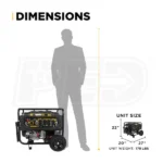 BE Power Equipment BE11000 - 7200 Watt Electric Start Portable Generator - Image 12