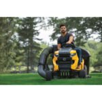 The Cub Cadet Enduro Series XT1 LT46 is a riding lawn mower with a 46-inch stamped deck and a powerful 22 HP engine - Image 11