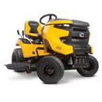 The Cub Cadet Enduro Series XT1 LT46 is a riding lawn mower with a 46-inch stamped deck and a powerful 22 HP engine