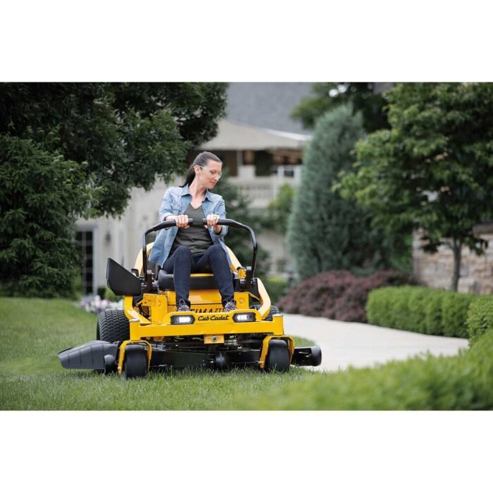 The Cub Cadet Ultima Series ZT1 54 is a 54-inch zero-turn lawn mower - Image 2