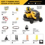 The Cub Cadet Enduro Series XT1 LT46 is a riding lawn mower with a 46-inch stamped deck and a powerful 22 HP engine - Image 14