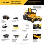 The Cub Cadet® Ultima Series ZT1 50 is a 50-inch zero-turn lawn mower - Image 6