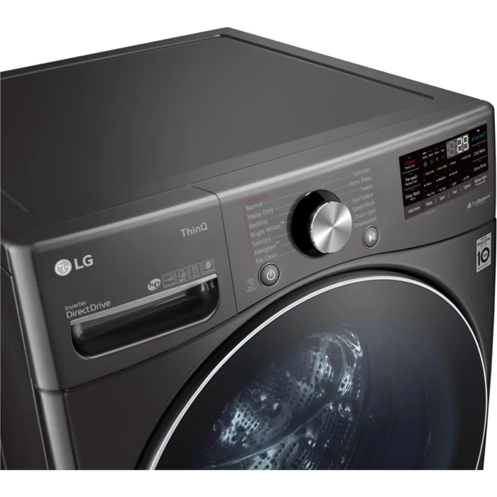 LG 27 Inch Front Load Smart Washer with 5.0 Cu. Ft. Capacity - Image 5
